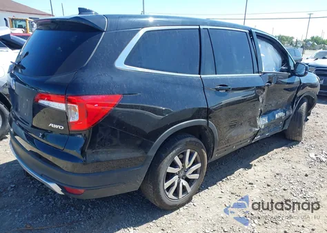2020 Honda Pilot Awd Ex-L z USA, uszkodzony, nr VIN 5FNYF6H56LB032476